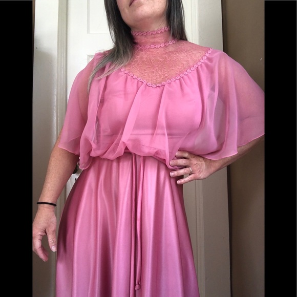 Vintage 70s Dress fit for Wedding Guest/Party - Picture 3 of 9